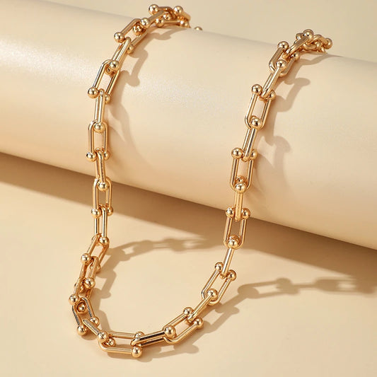 Gold Link Necklace