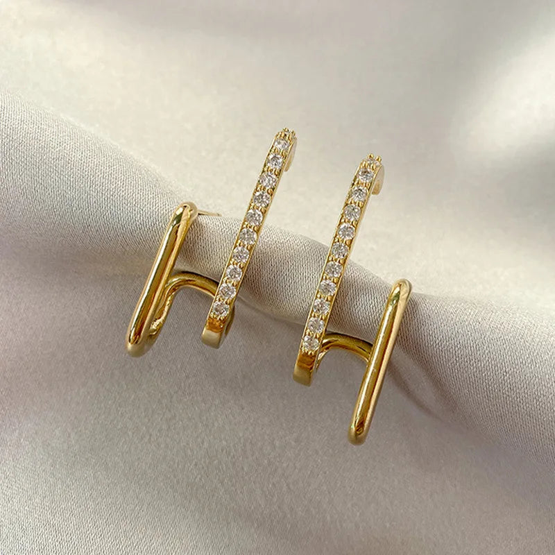 Glamorous Link Drop Earrings